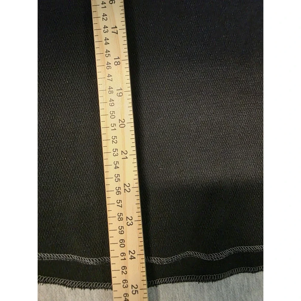 Levis Red Tab Cotton Knit Contrast Stitch Black Mens Size L Long Sleeve Shirt